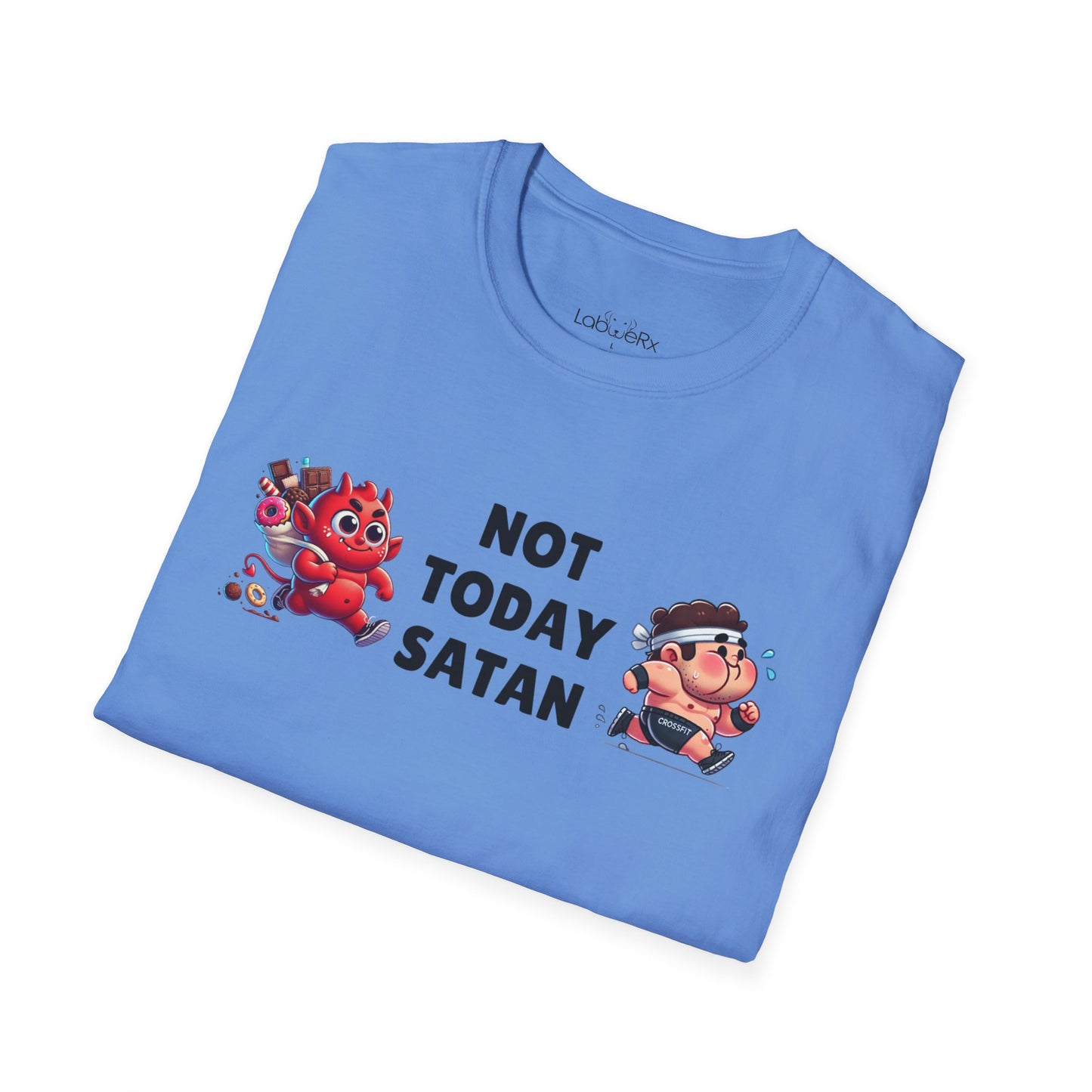 NOT TODAY SATAN (MALE) Male T-Shirt - Unisex