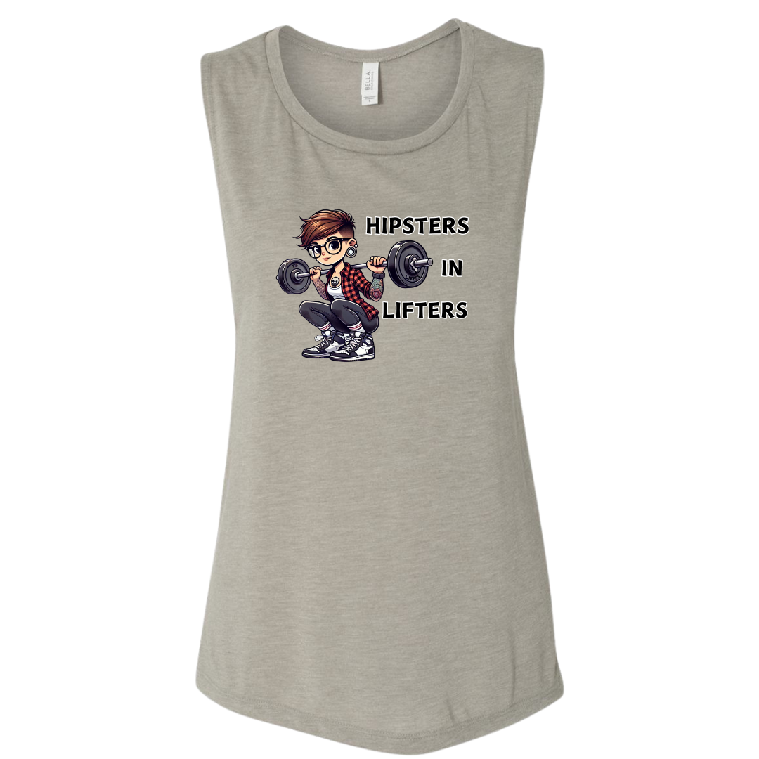 HIPSTERS IN LIFTERS (FEMALE VARIANT) - Art Download Only