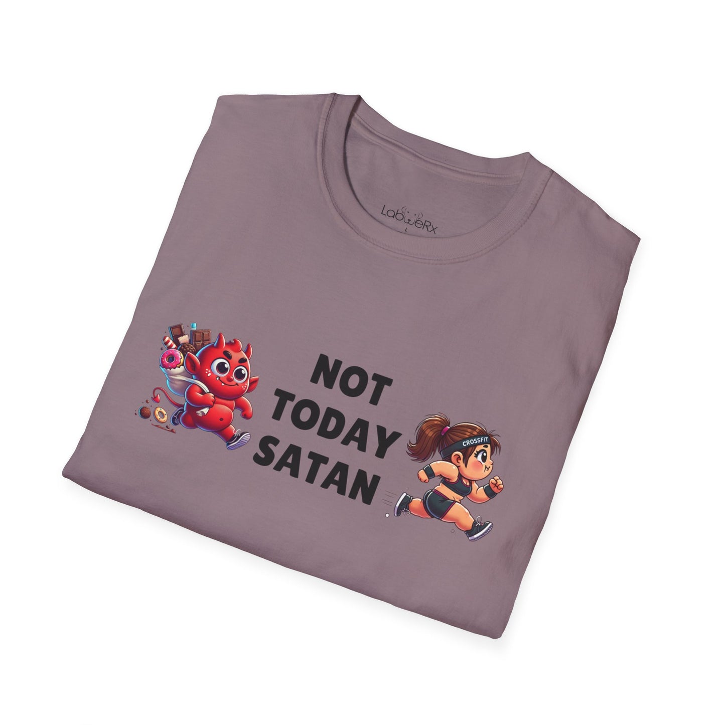 NOT TODAY SATAN (FEMALE) Male T-Shirt - Unisex