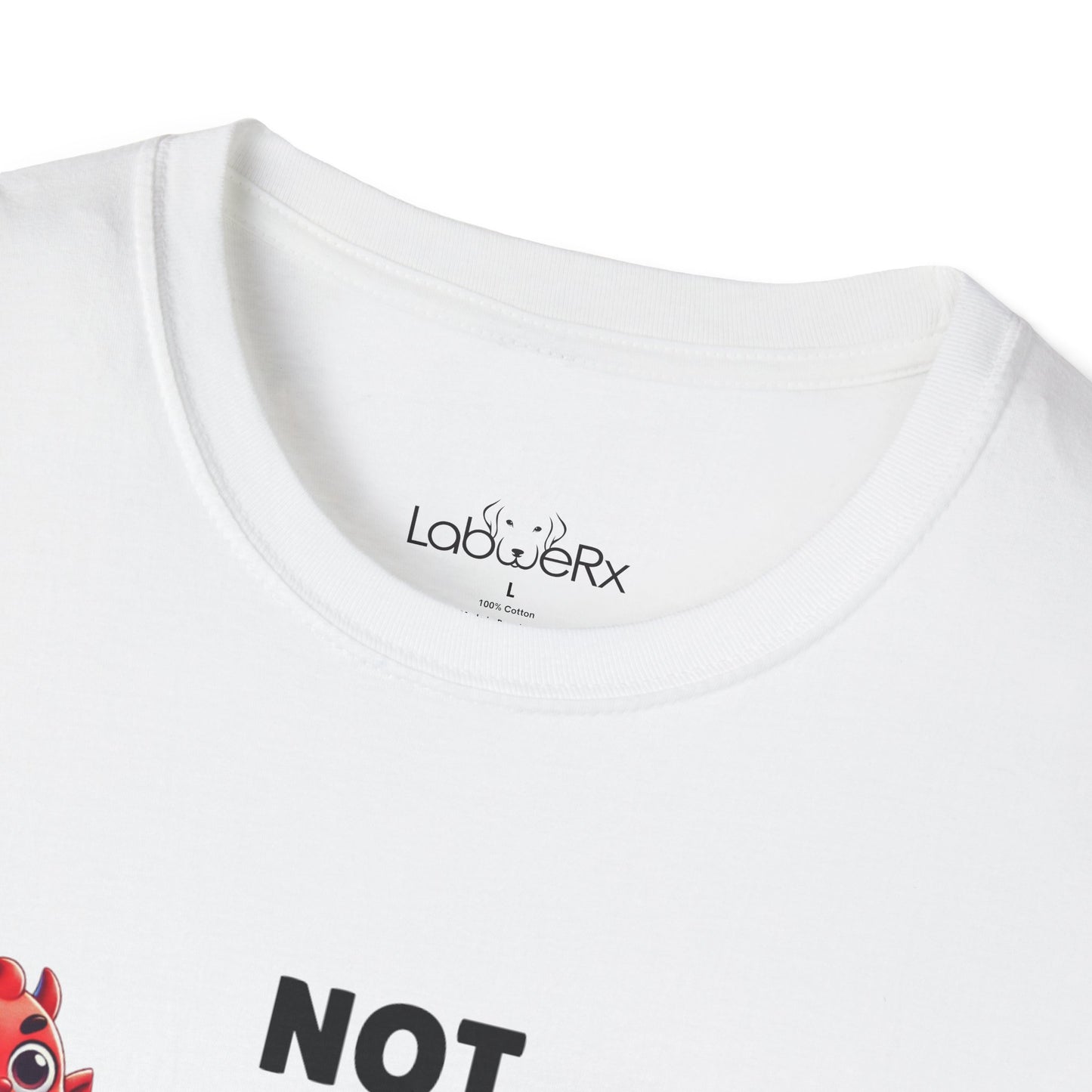 NOT TODAY SATAN (MALE) Male T-Shirt - Unisex