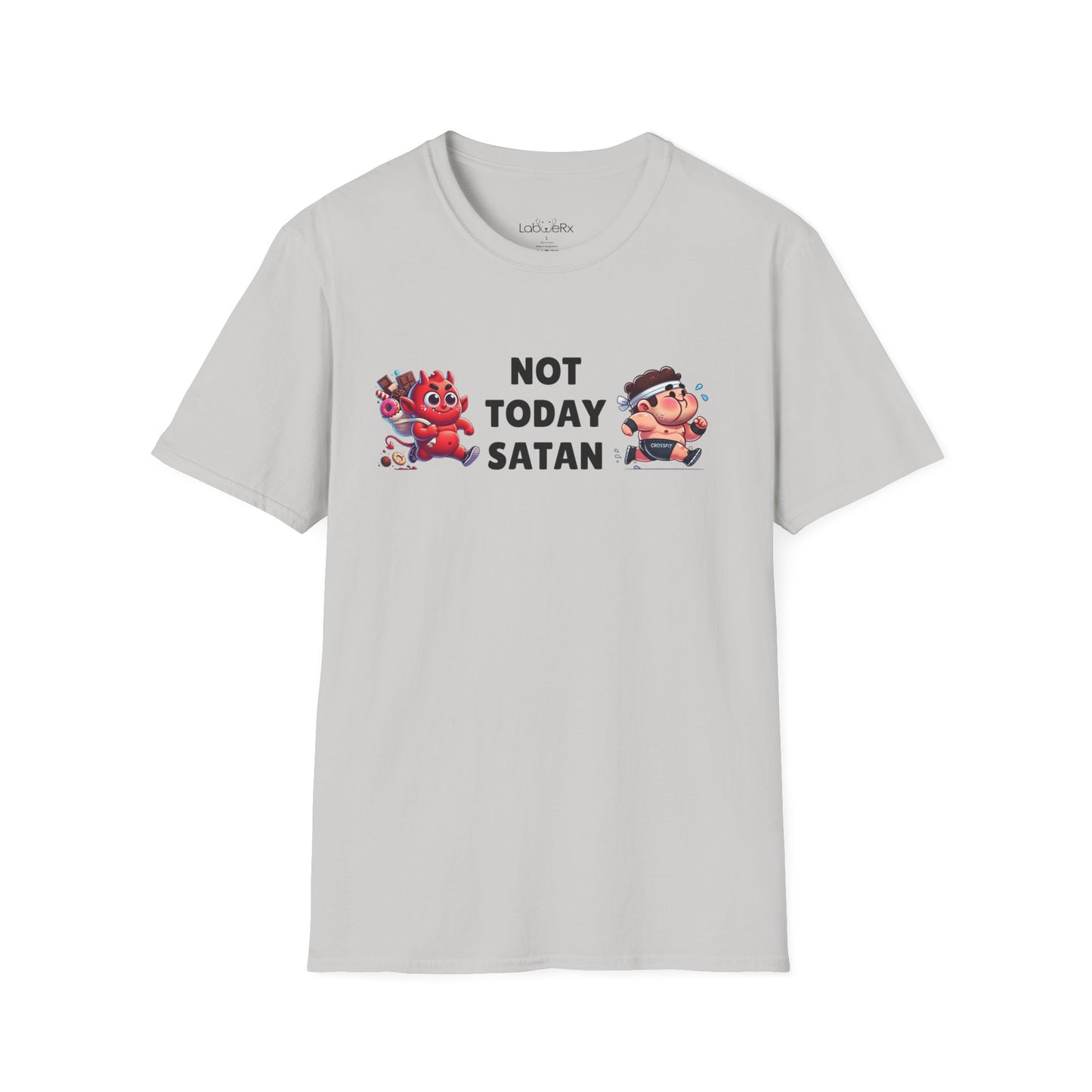 NOT TODAY SATAN (MALE) Male T-Shirt - Unisex