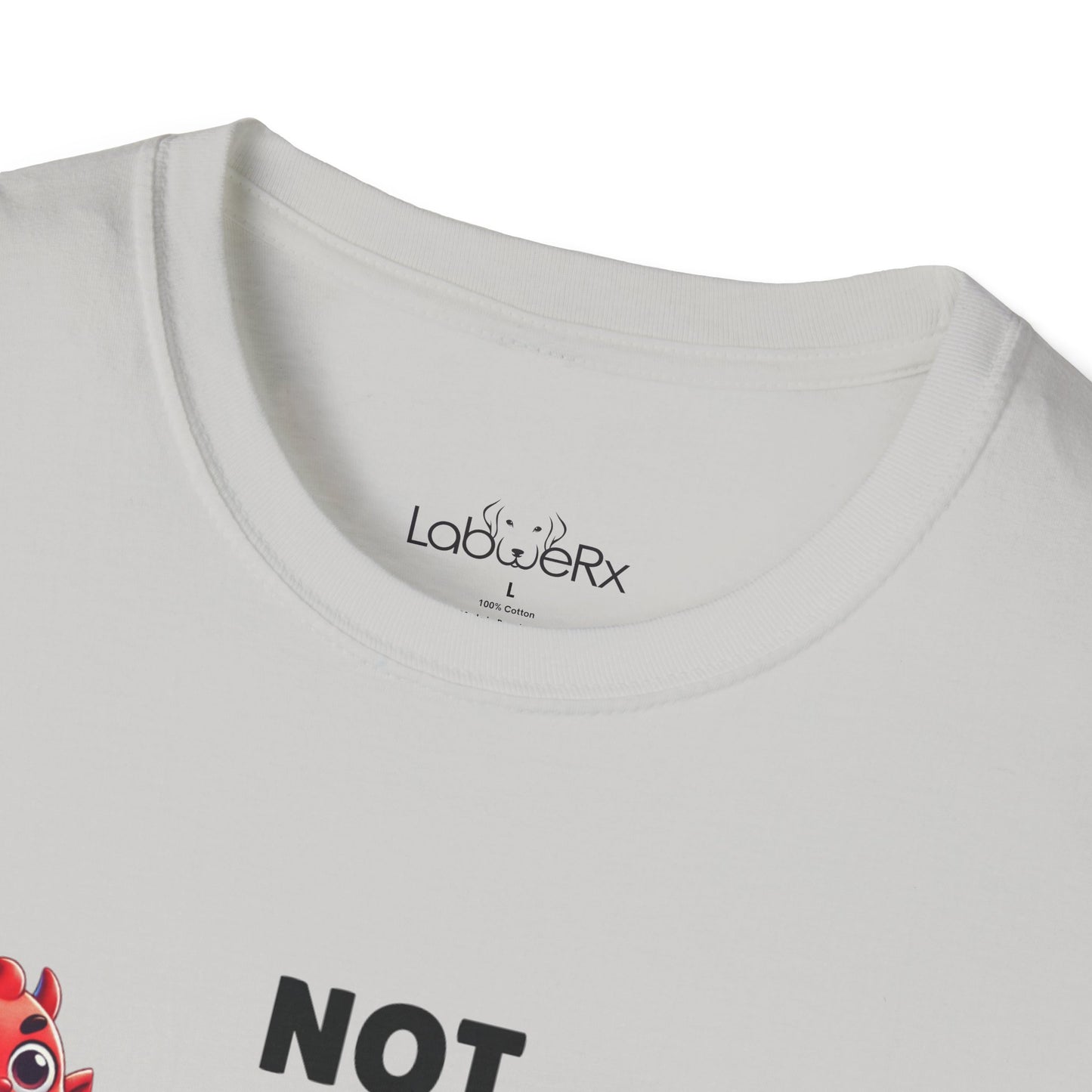 NOT TODAY SATAN (MALE) Male T-Shirt - Unisex