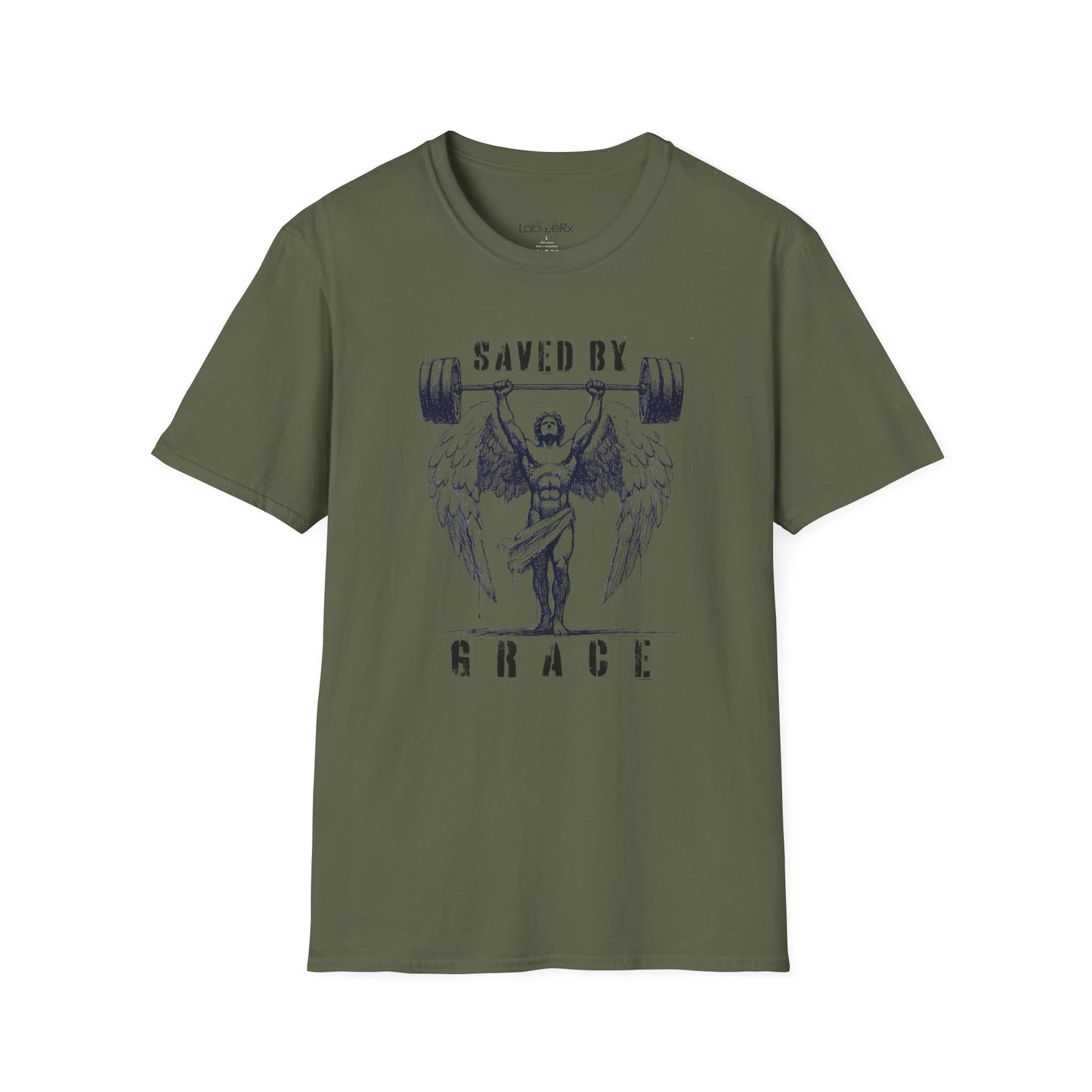 SAVED BY GRACE (Male Variant) Competition Team T-Shirt - Unisex