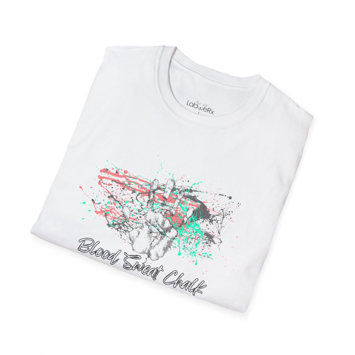Blood Sweat Chalk Graphic T-Shirt - Unisex