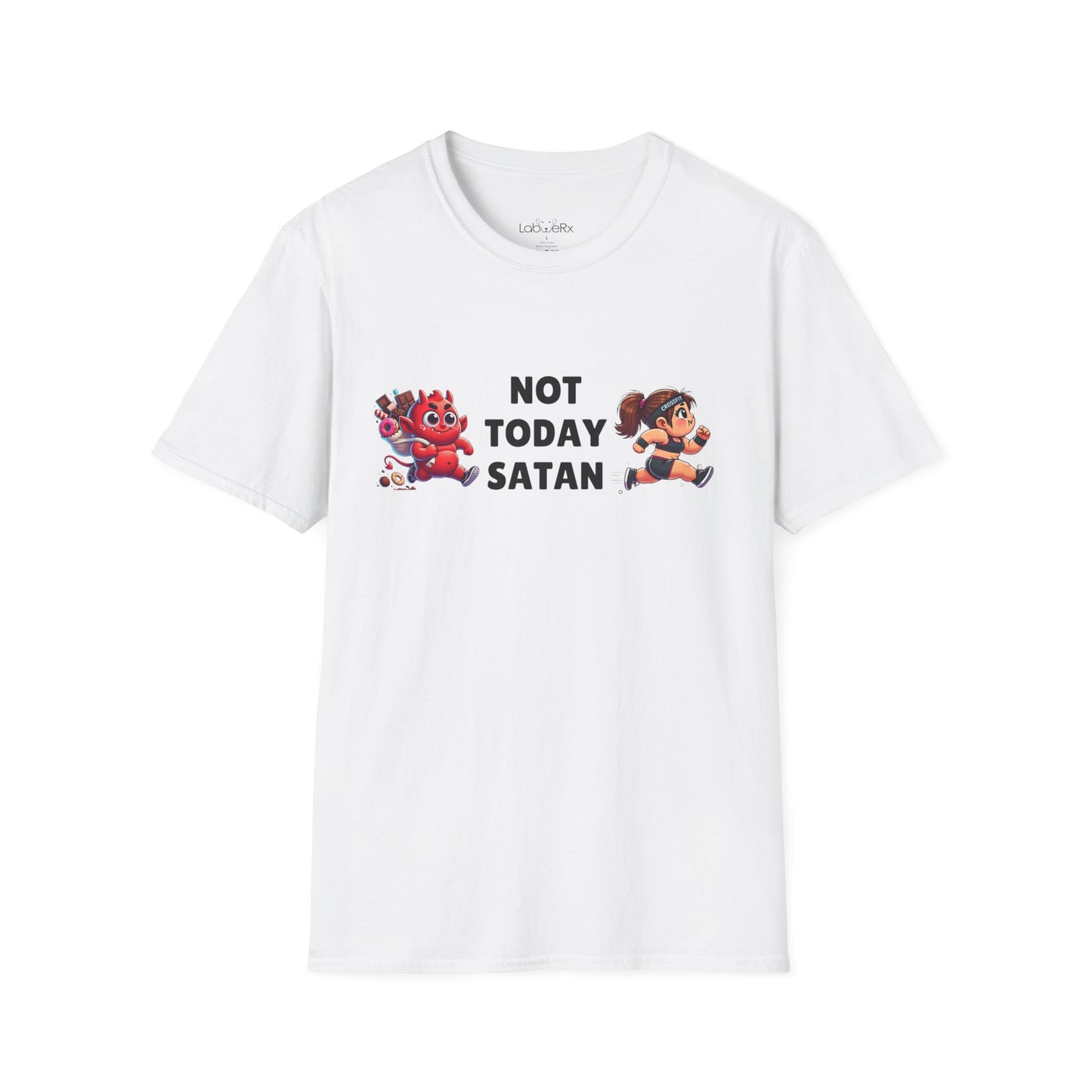NOT TODAY SATAN (FEMALE) Male T-Shirt - Unisex