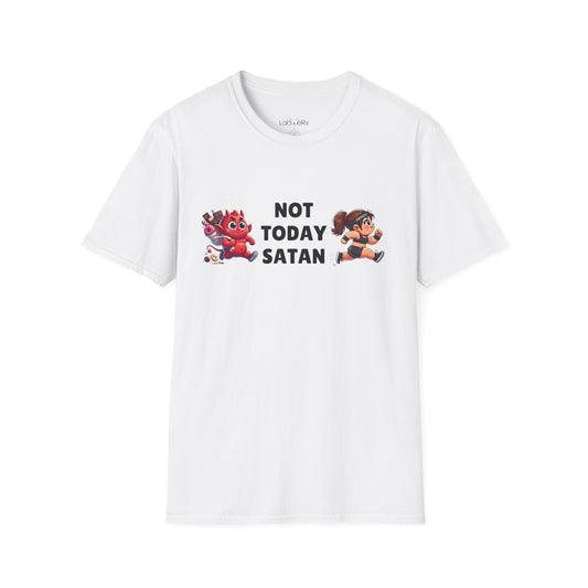 NOT TODAY SATAN (FEMALE) Male T-Shirt - Unisex