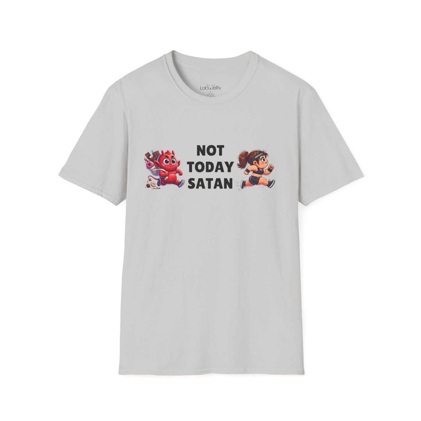 NOT TODAY SATAN (FEMALE) Male T-Shirt - Unisex