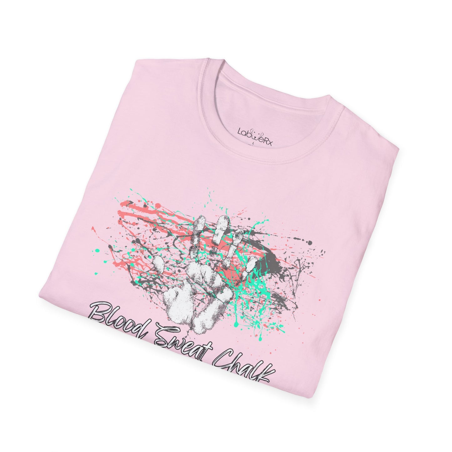 Blood Sweat Chalk Graphic T-Shirt - Unisex