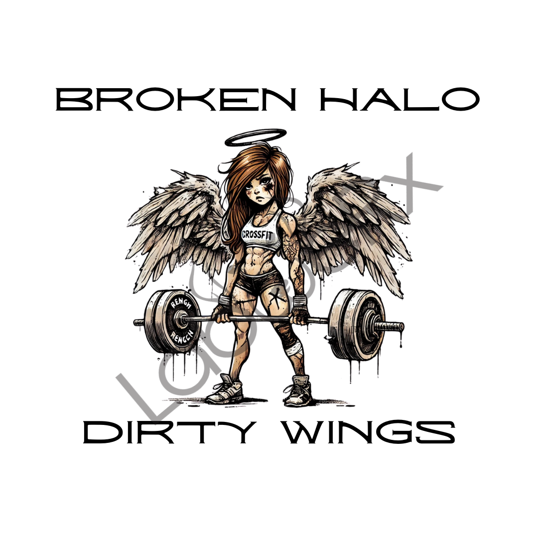 BROKEN HALO - DIRTY WINGS - Art Download Only