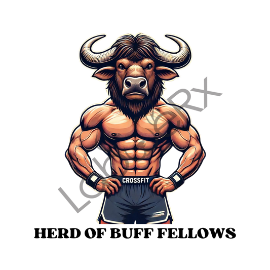 HERD OF BUFF FELLOWS - Art Download Only
