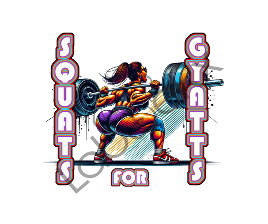 SQUATS FOR GYATTS - Art Download Only
