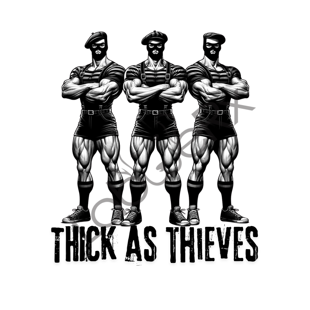 THICK AS THIEVES (Three Male Team Variant) - Art Download Only