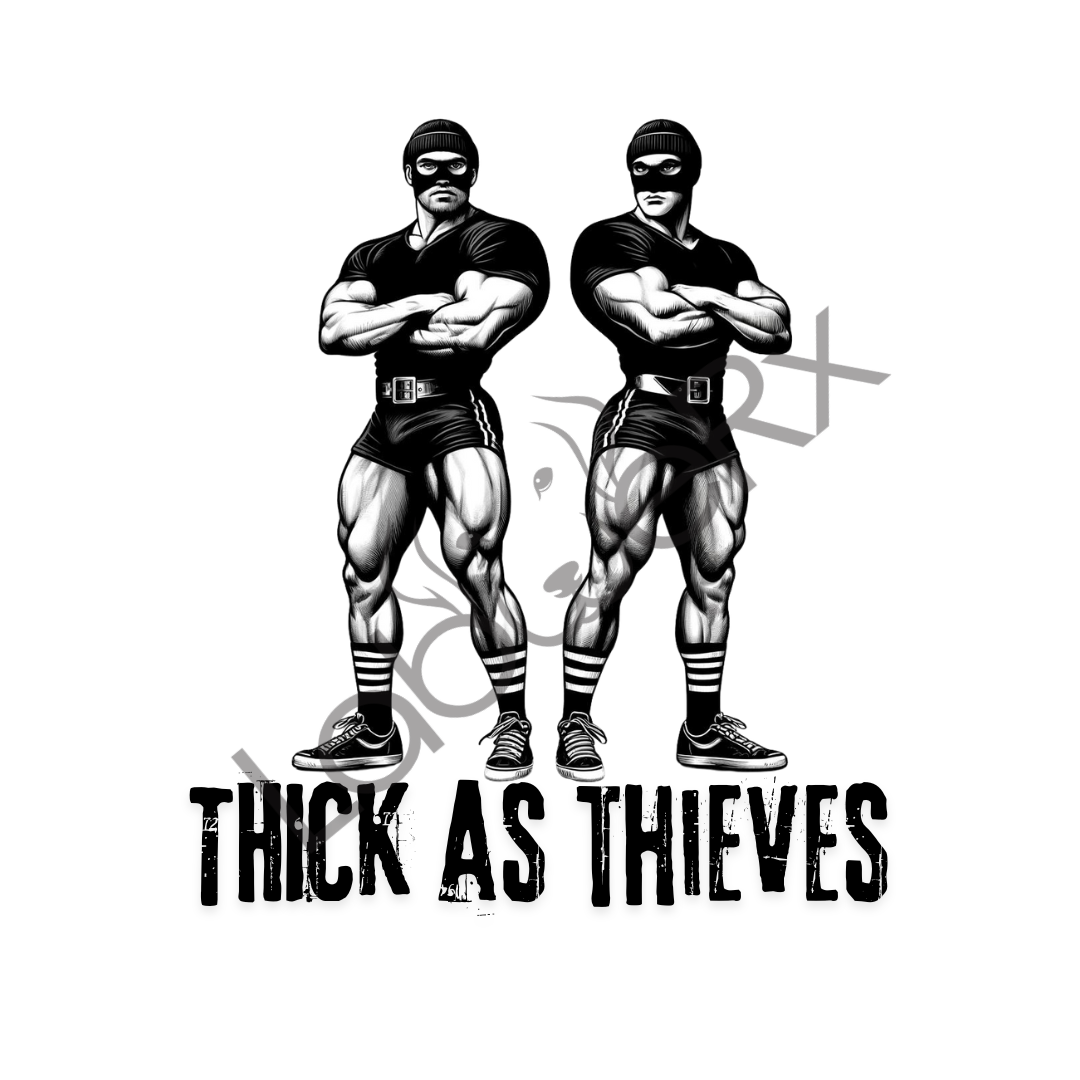 THICK AS THIEVES (Two Male Team Variant) - Art Download Only
