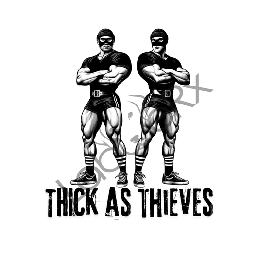 THICK AS THIEVES (Two Male Team Variant) - Art Download Only