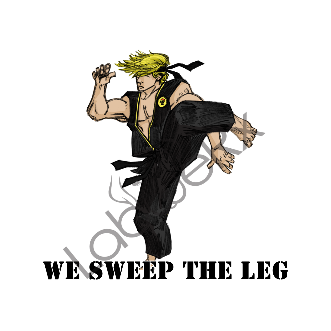 WE SWEEP THE LEG - Art Download Only