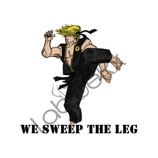 WE SWEEP THE LEG - Art Download Only